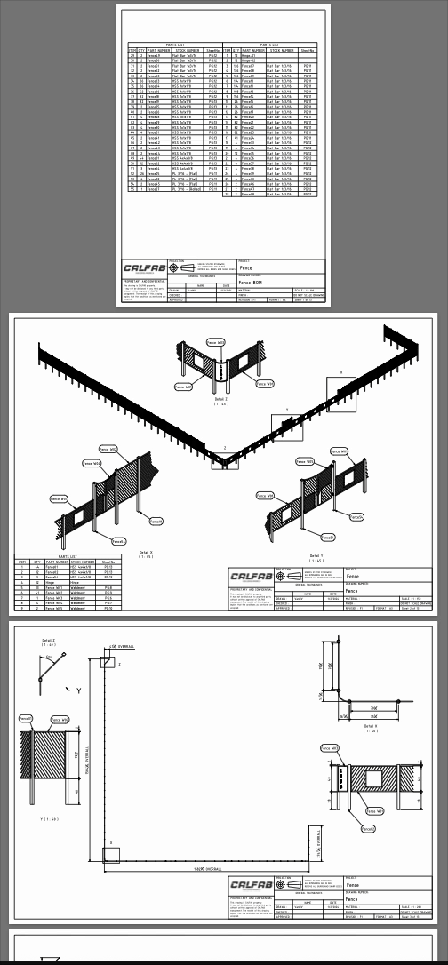 Custom Steel Fence Design and Fabrication – CALFAB