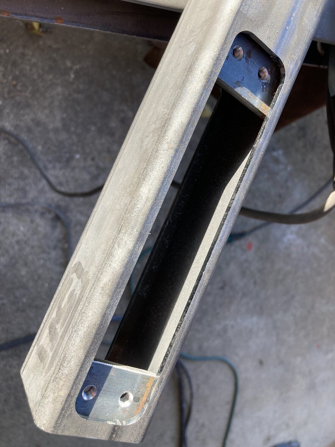 FritsJurgens pivot door milled hardware pocket, 1 of 3